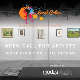 01 modus studio local color studio gallery juried exhibition graphic