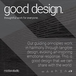 08 modus studio guiding principles good design