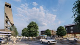 Cascade village renders 10