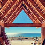 North45 architecture house91 framing and cables