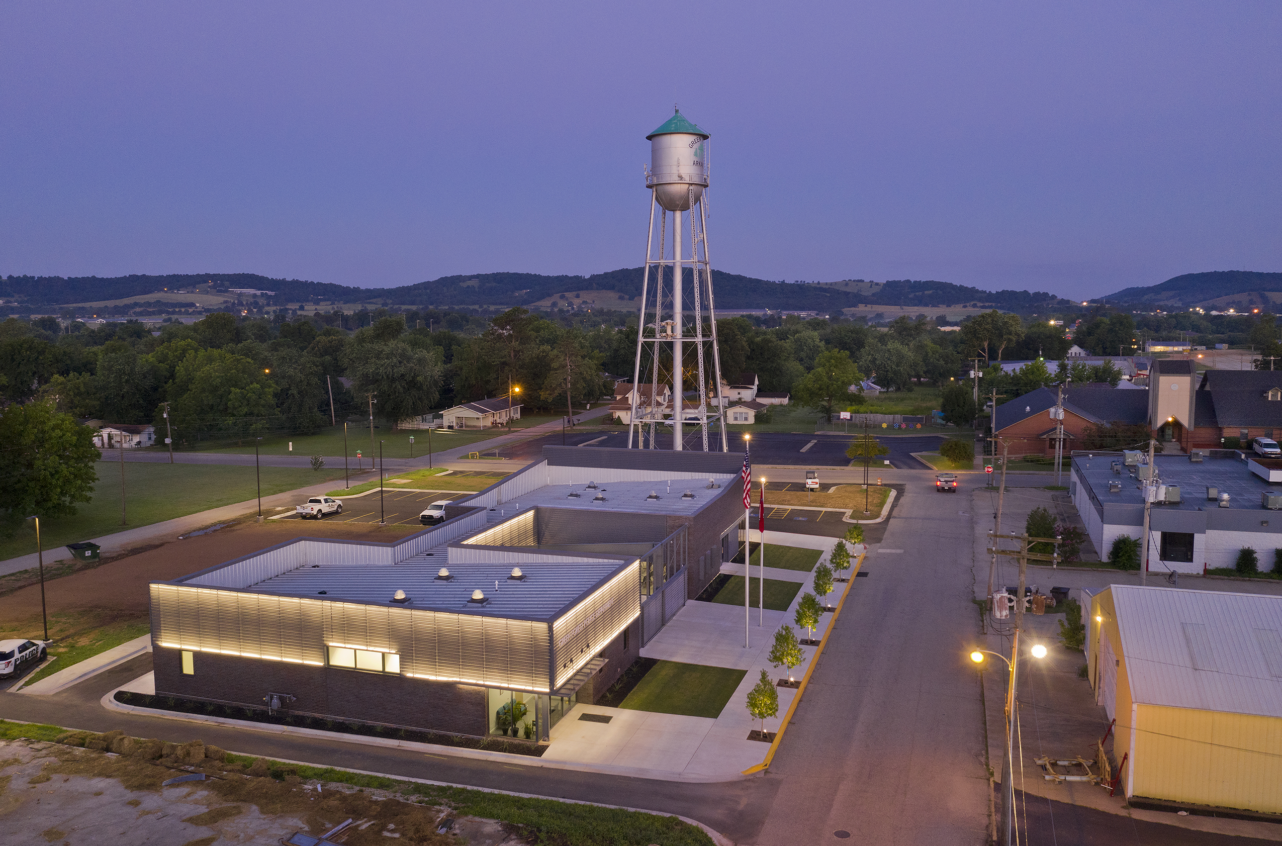 Green Forest City Hall + Police Department — Modus Studio