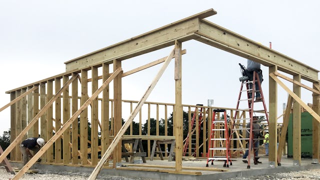 centennial park pavilion under construction. — Modus Studio