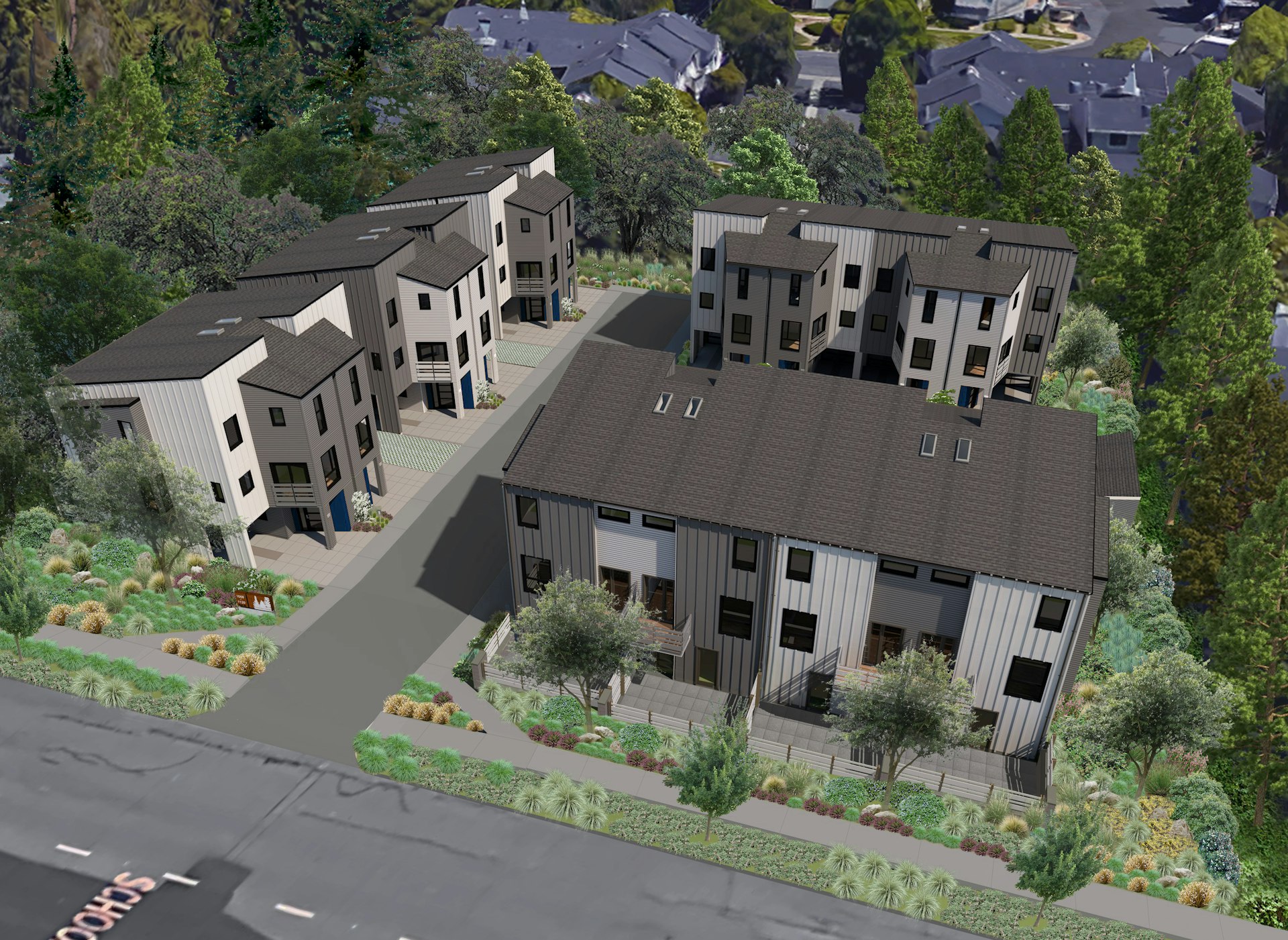 Napa Townhomes — Ian Birchall & Associates