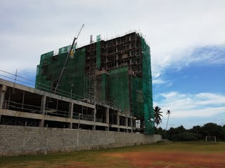 Galle beach hotel architecture 02