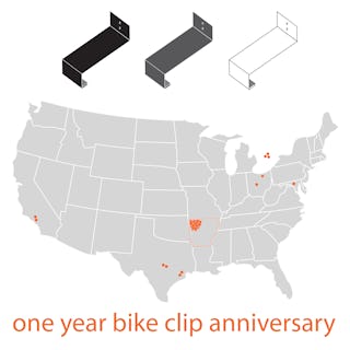 Bike clip sales locations no lines