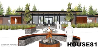 House81 elevation south modern architecture st ignace