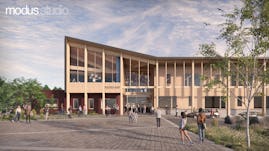 02 modus studio woodland junior high school rendering