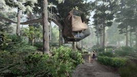 Treehouse exterior rendering 02 low res