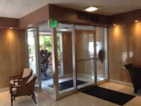 Extg east int entrance