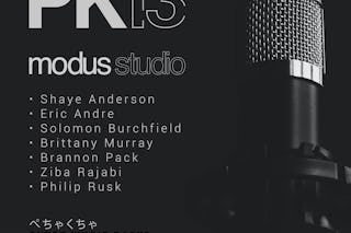 Modus studio pk13 promo with lineup