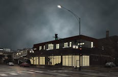 1831 montrose dusk render level architecture incorporated