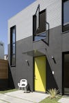 Zack de vito architecture steelhouse 1 and 2 black stucco detail jpg