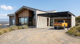 Ranch house in the hills