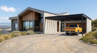 Ranch house in the hills