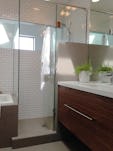 Builtform construction steelhouse1 2 wood tile modern bathroom
