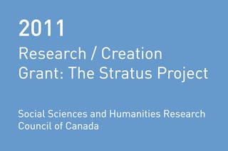 Rvtr 2011 research creation