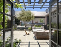 Jb square from dining to patio w trellis