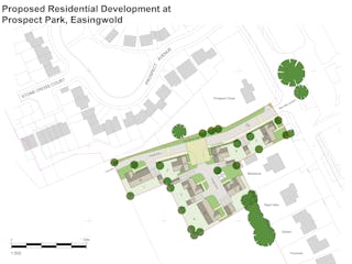1192 03 a thirsk road easingwold  indicative site layout a2 colour 21 04 20