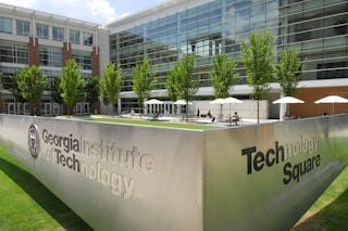 Georgia tech scheller outside