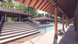 Kandy river pavilions view 03 architecture a designstudio