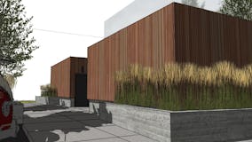 Northern michigan modern architecture campground