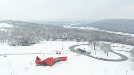 02 centennial park pavilion snow drone