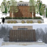 Minimalist cabin northern michigan architecture custom home