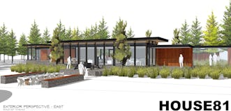 House81 elevation southeast modern home st ignace