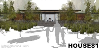 House81 elevation north modern home st ignace